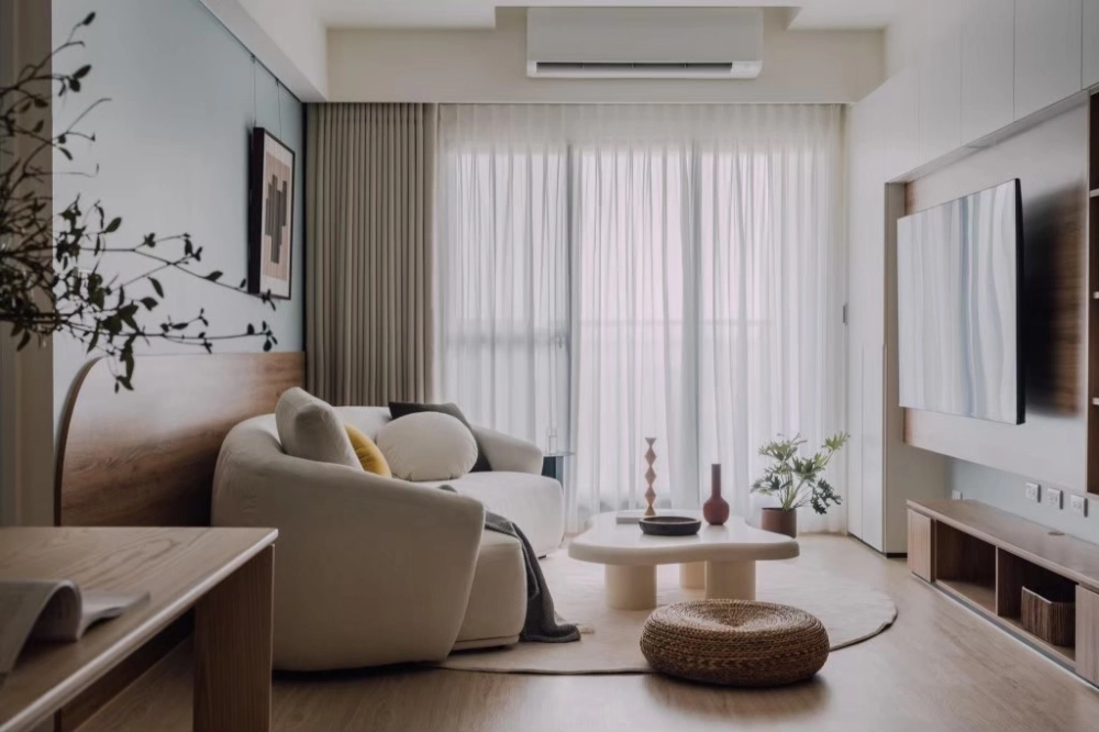 妮可風格窗簾設計