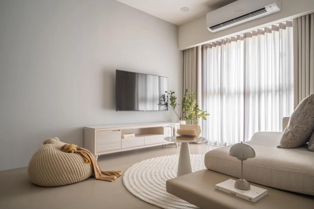 妮可風格窗簾設計