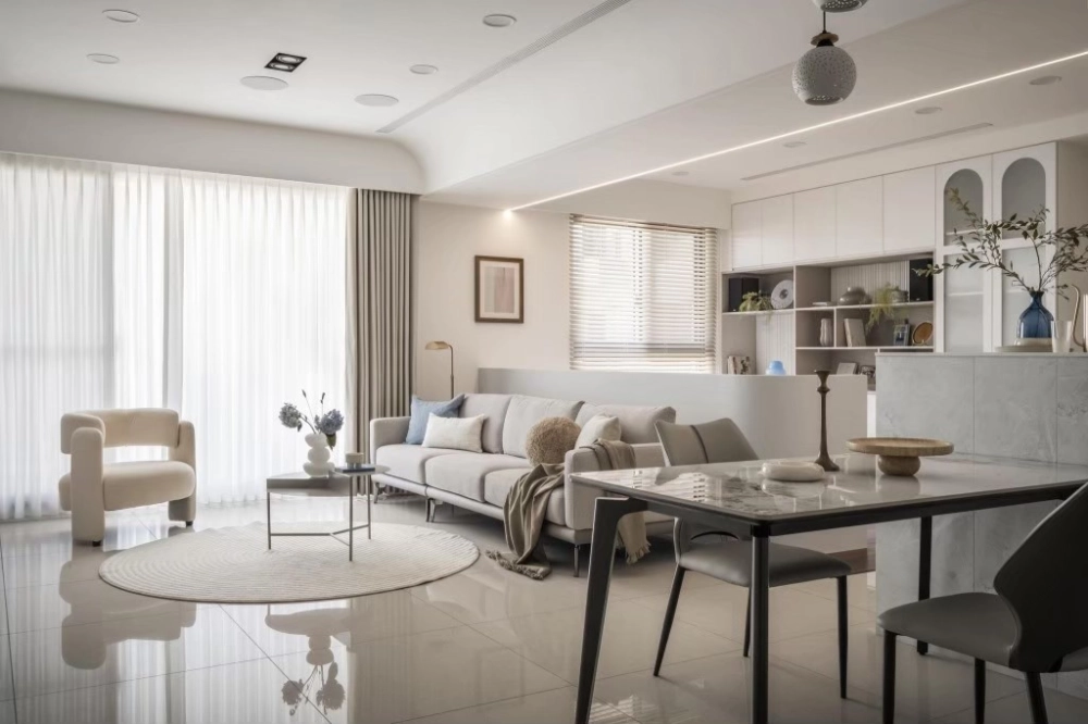 妮可風格窗簾設計