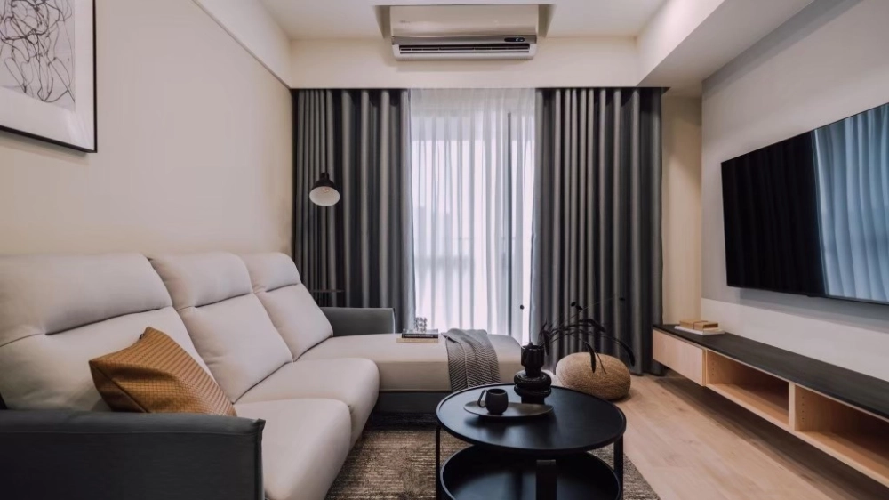 妮可風格窗簾設計