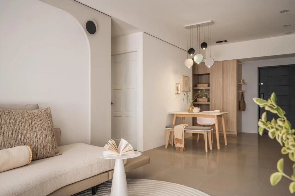 妮可風格窗簾設計