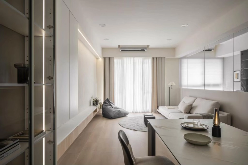 妮可風格窗簾設計