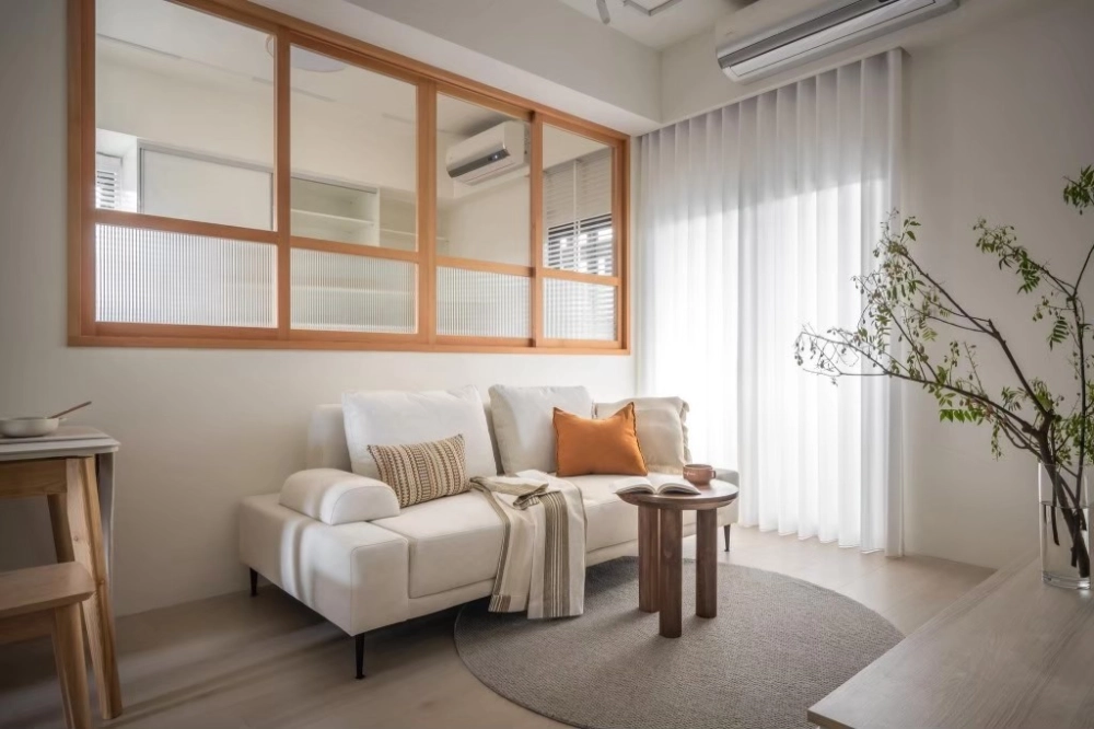 妮可風格窗簾設計