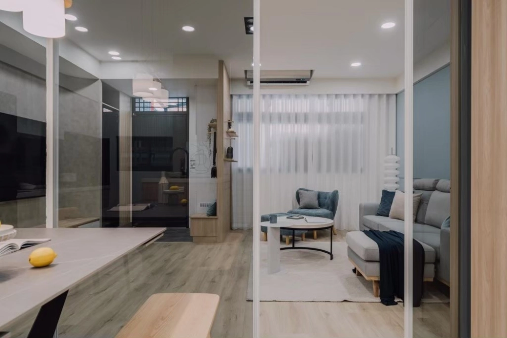 妮可風格窗簾設計