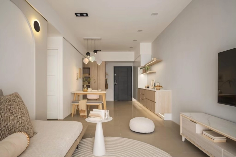 妮可風格窗簾設計