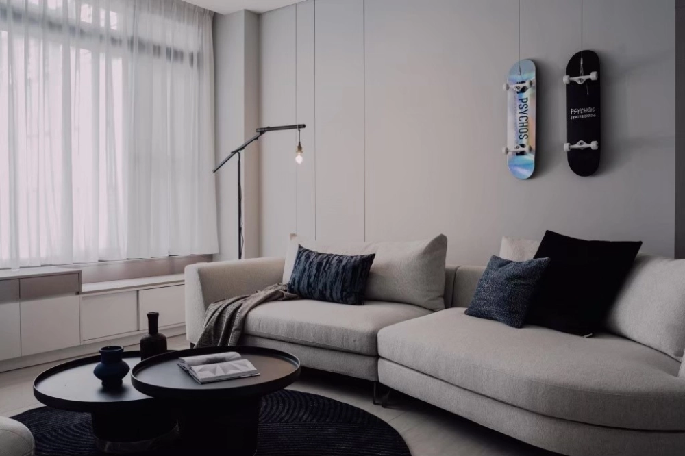 妮可風格窗簾設計