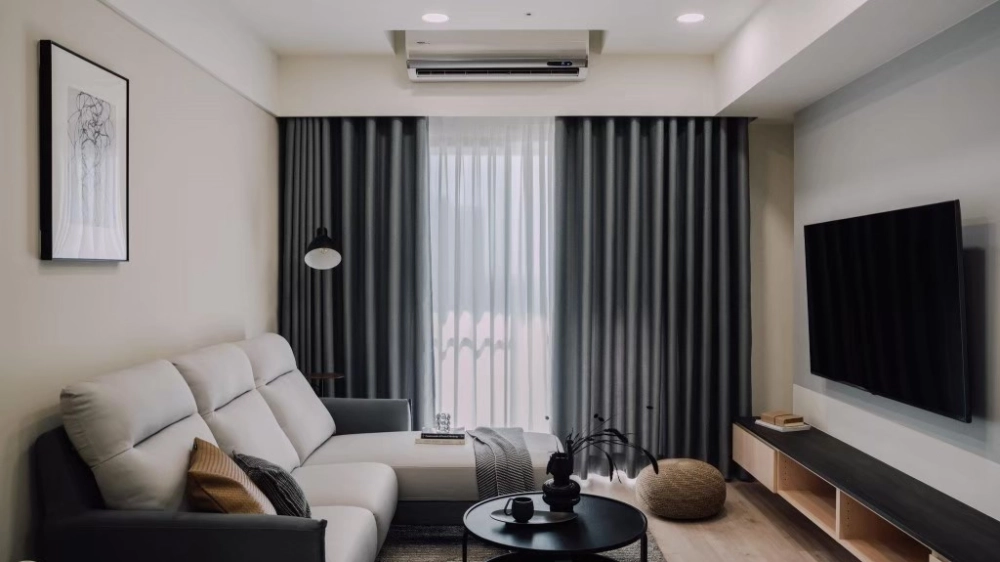 妮可風格窗簾設計