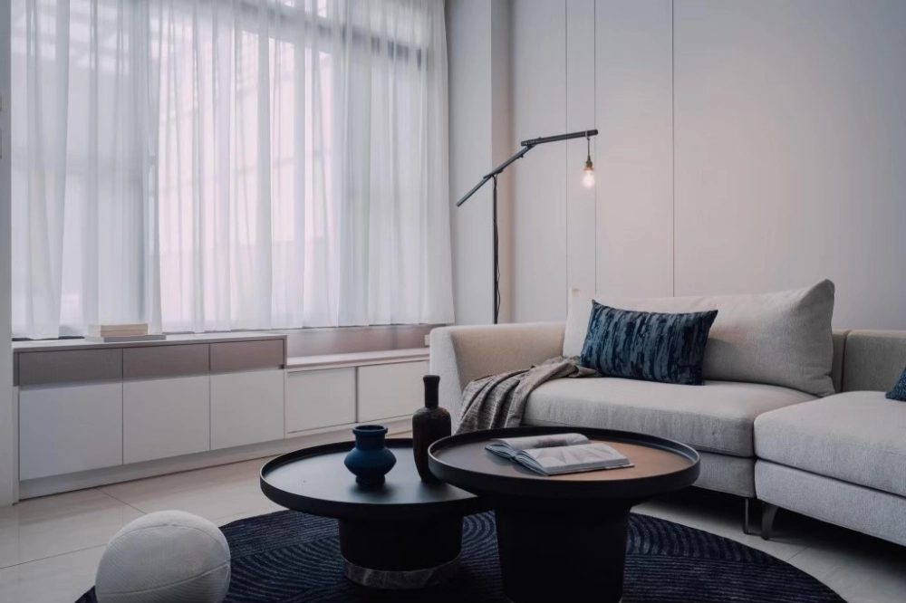 妮可風格窗簾設計