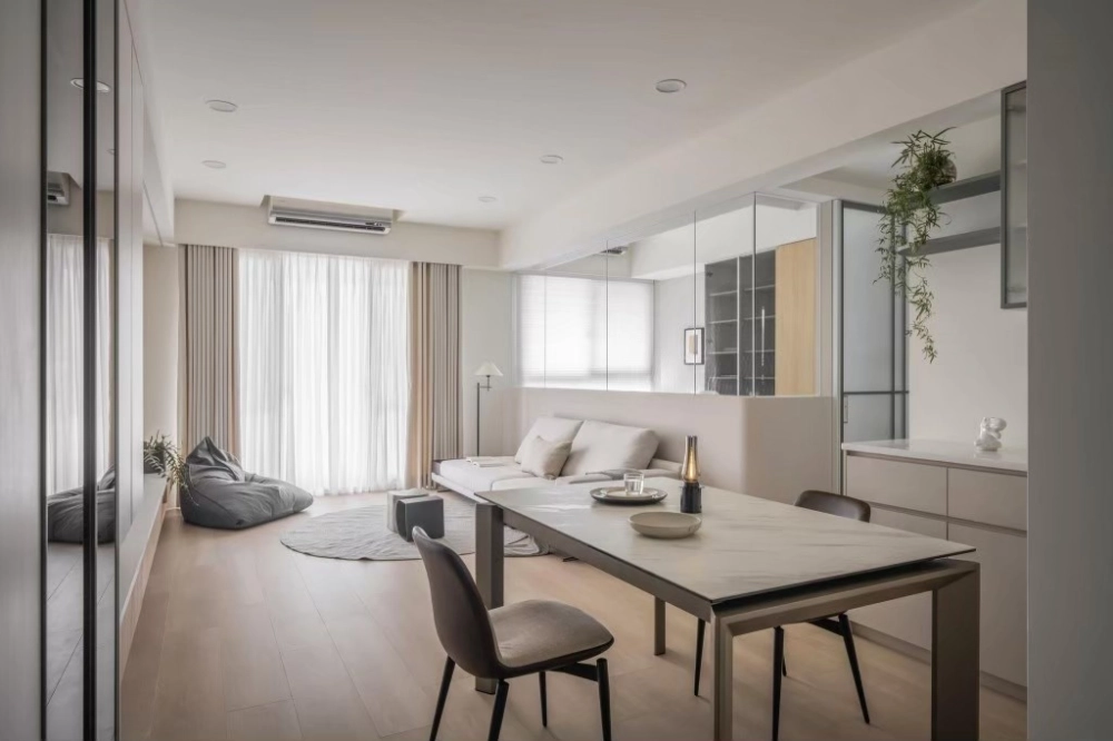 妮可風格窗簾設計