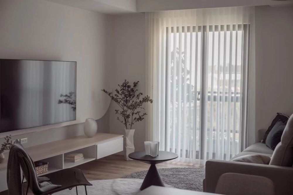 妮可風格窗簾設計