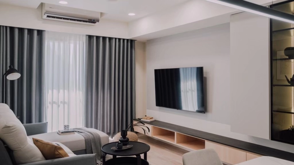 妮可風格窗簾設計