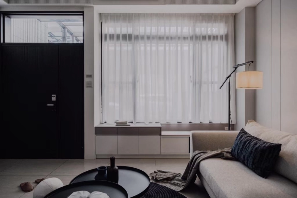 妮可風格窗簾設計