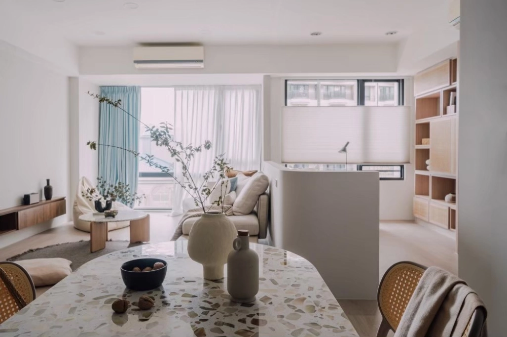 妮可風格窗簾設計