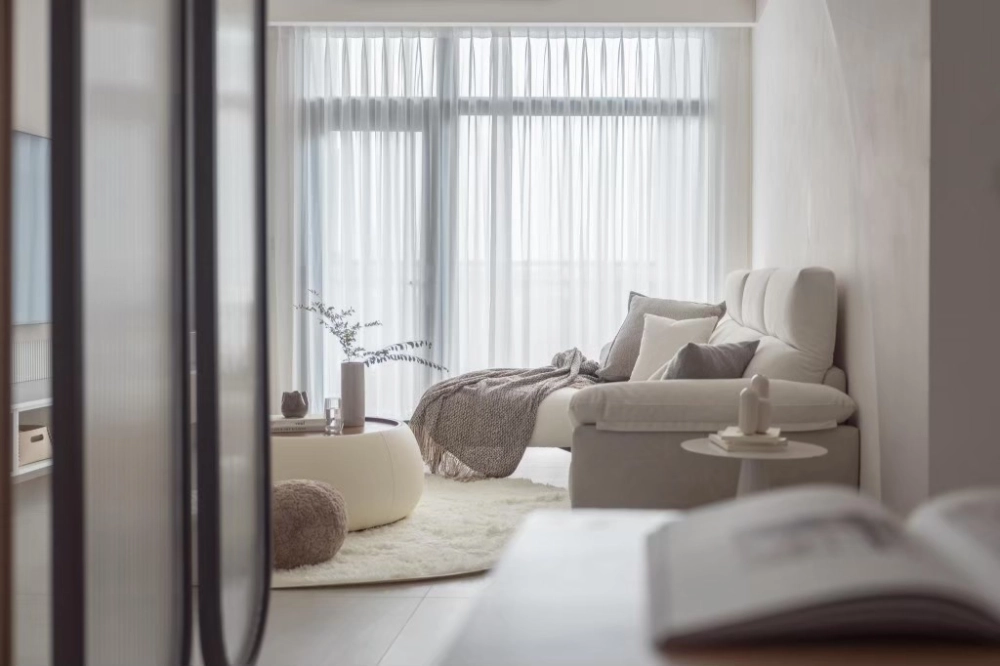 妮可風格窗簾設計