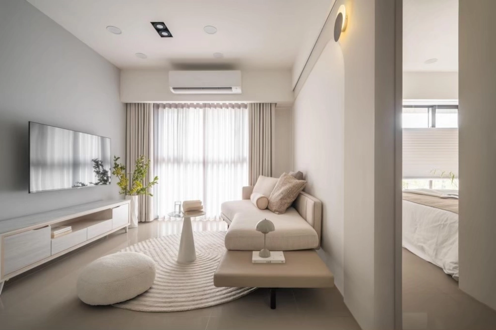 妮可風格窗簾設計