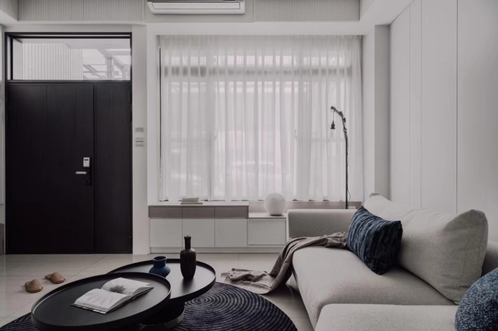 妮可風格窗簾設計