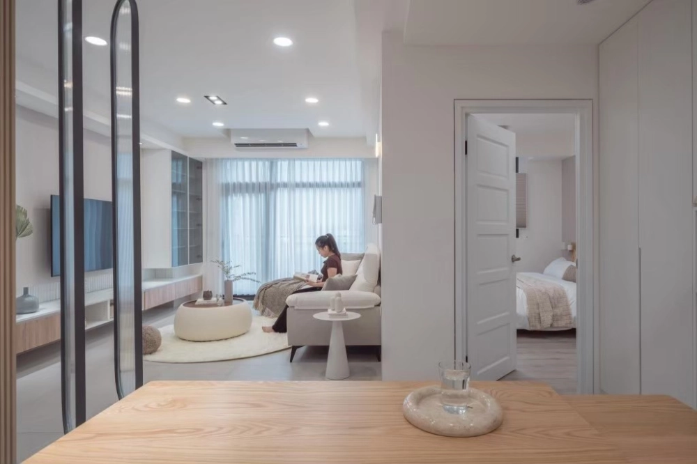 妮可風格窗簾設計