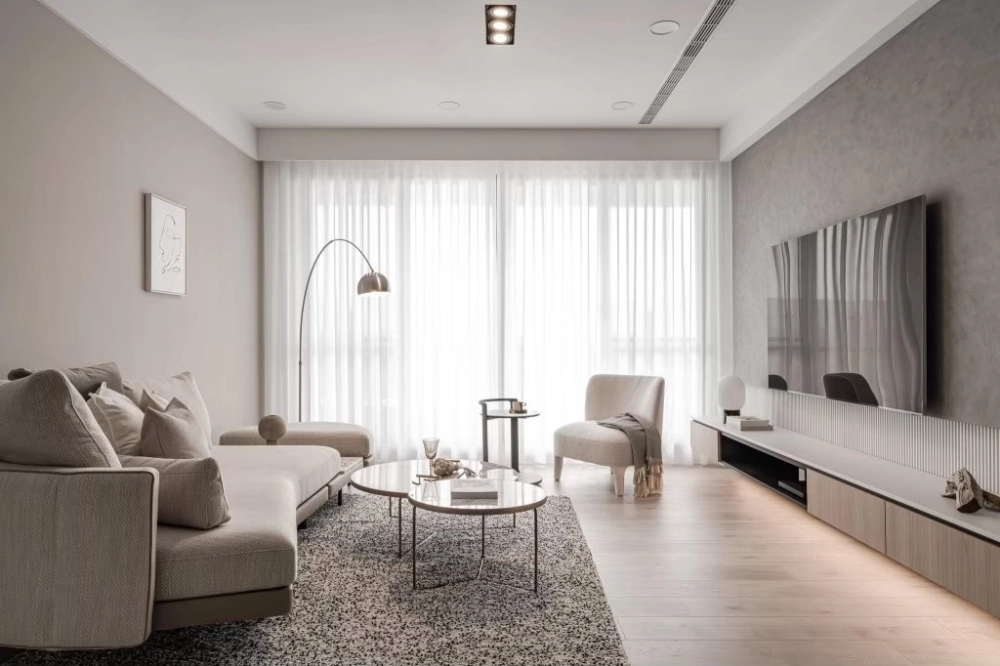 妮可風格窗簾設計