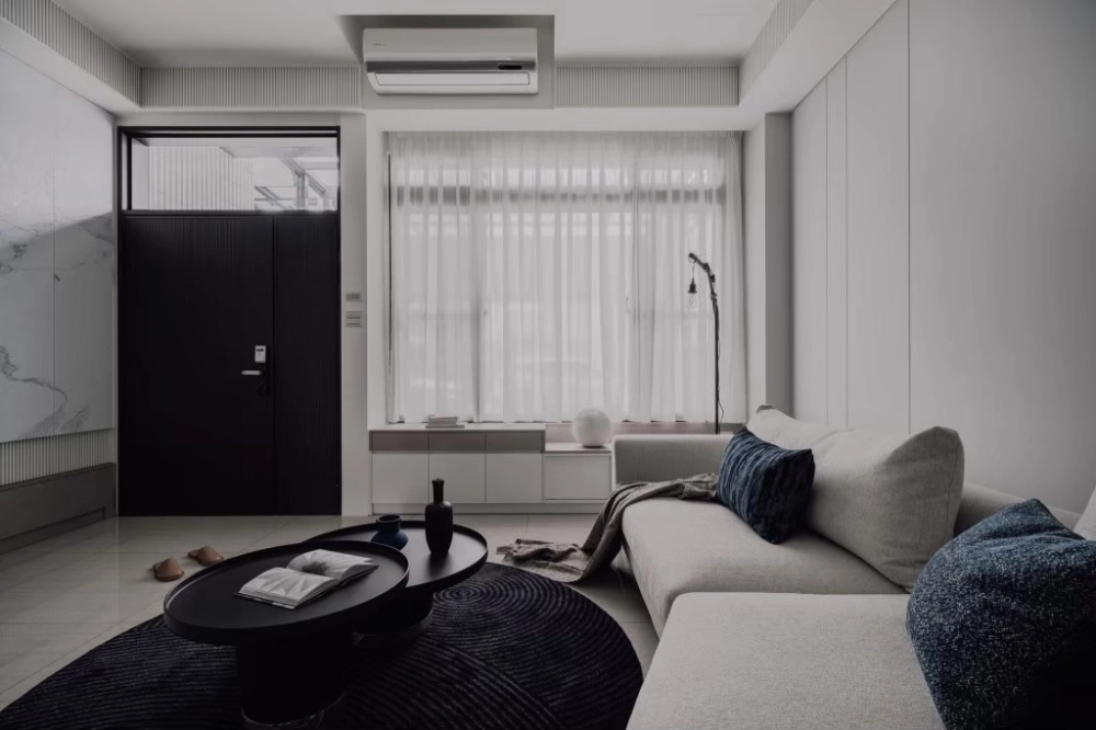 妮可風格窗簾設計