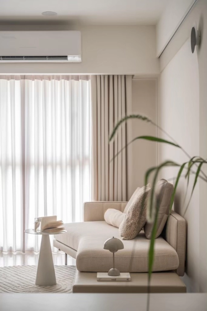 妮可風格窗簾設計