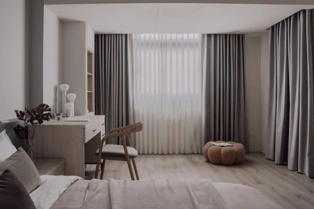 妮可風格窗簾設計