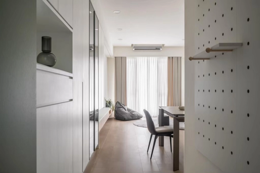 妮可風格窗簾設計