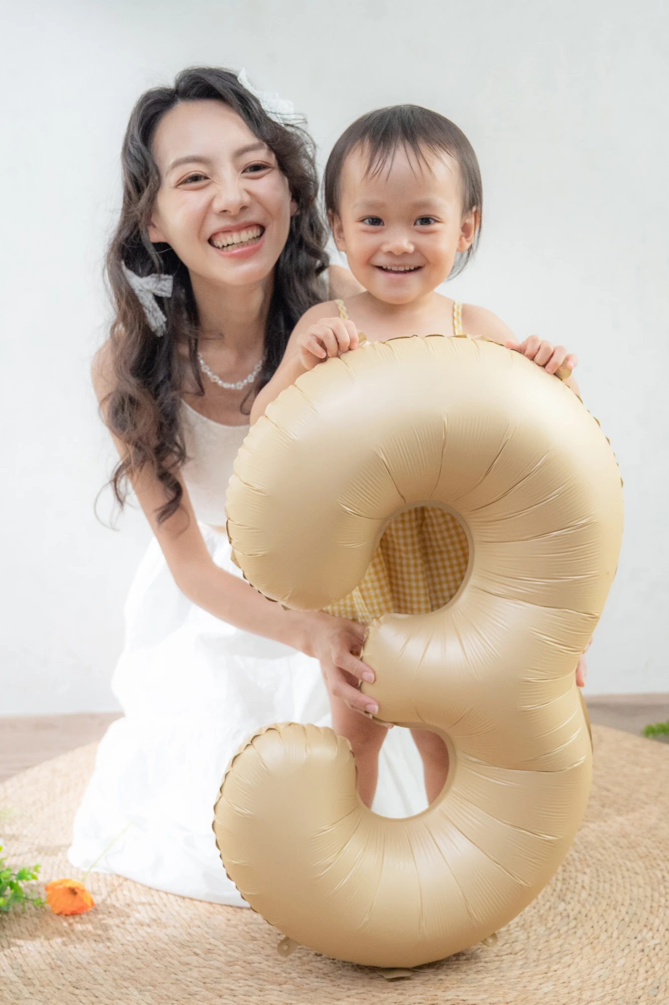 親子寫真（媽媽＋三歲）