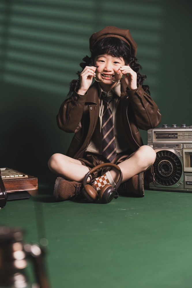 美拉德學院風（咖啡色系服裝）