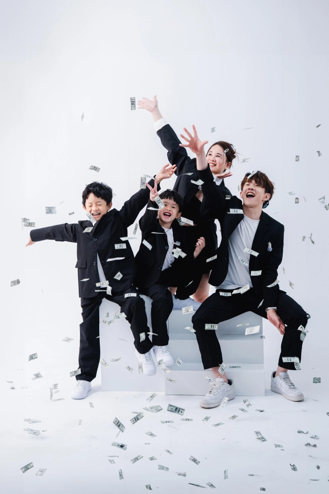 彥希＆凡湘 全家福攝影