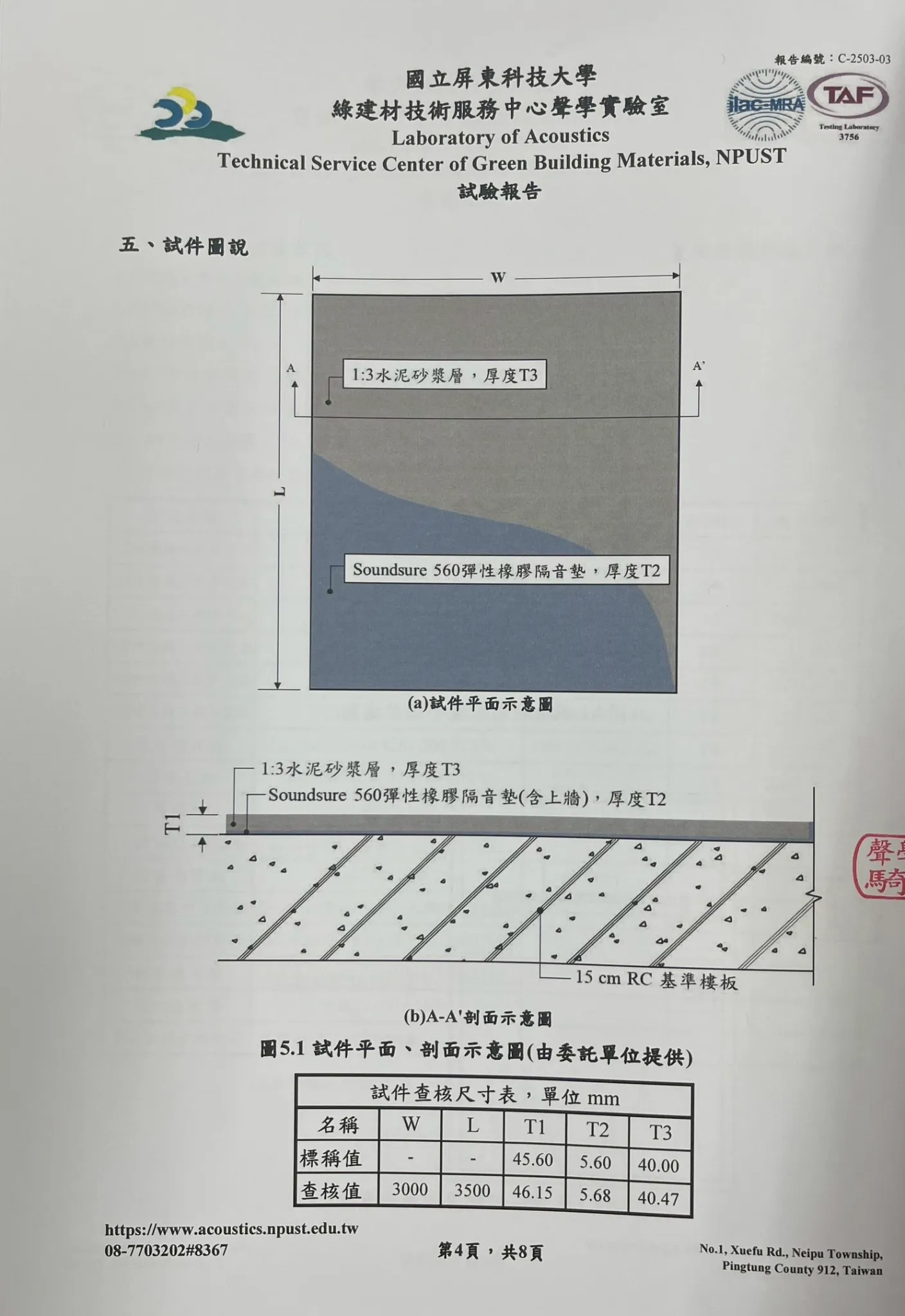 SONIXX  S560彈性橡膠隔音墊、樓板隔音系統
