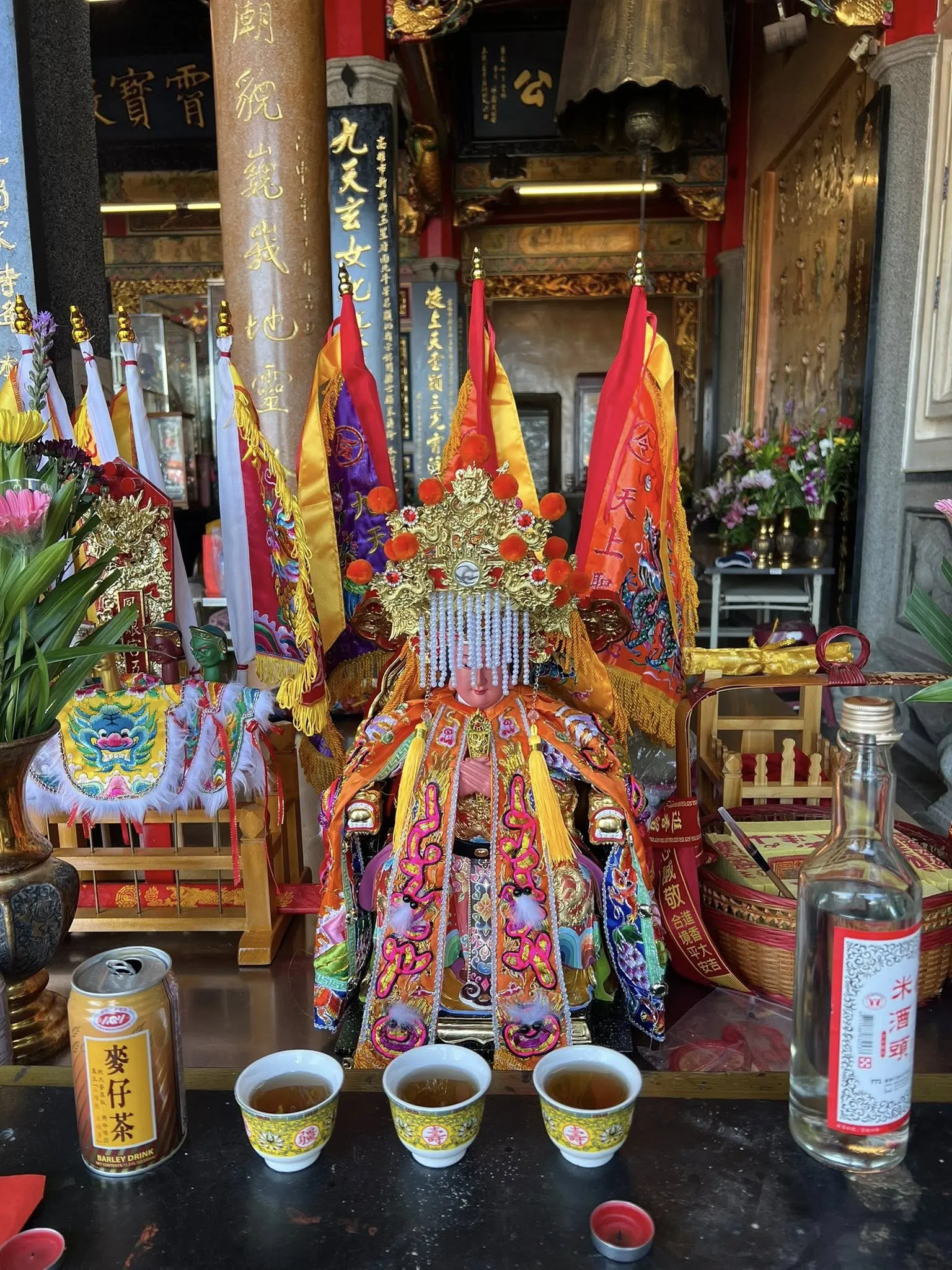 高雄 鳳娘宮 至火山清虛宮 開光天上聖母 請領玉旨 開領五營 圓滿-改運推薦/補運推薦