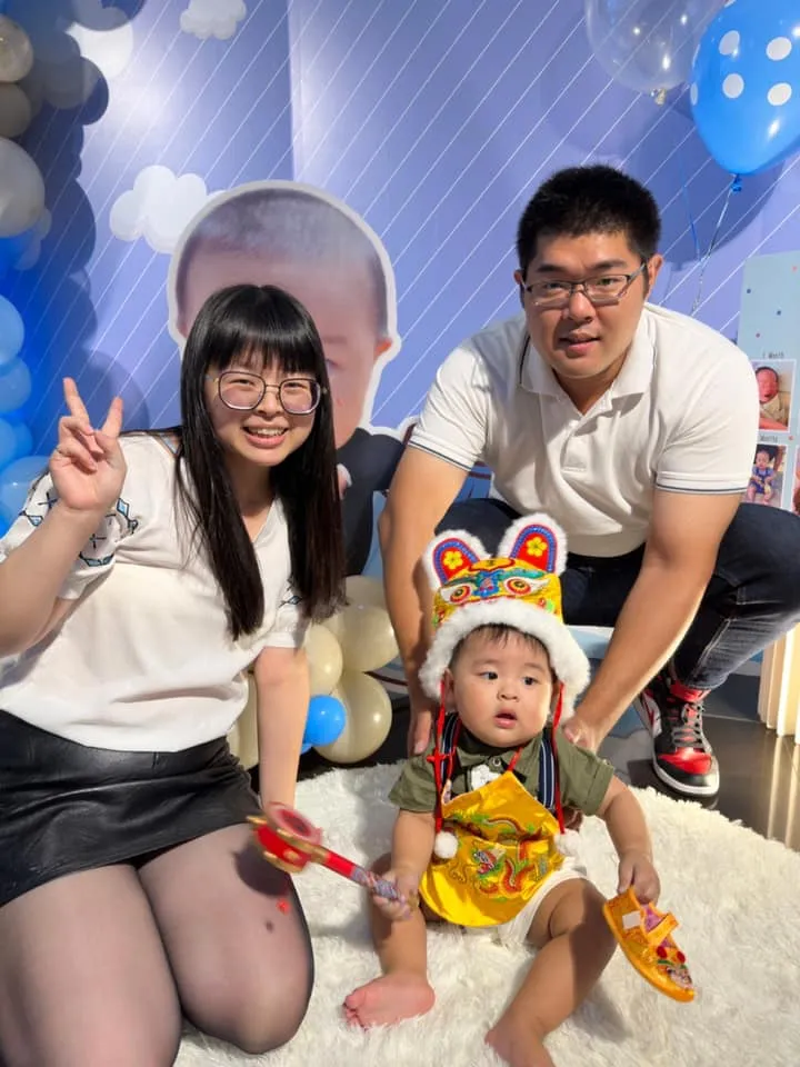 寶貝一歲生日抓周派對