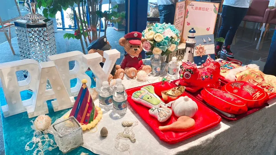 寶貝一歲生日抓周派對