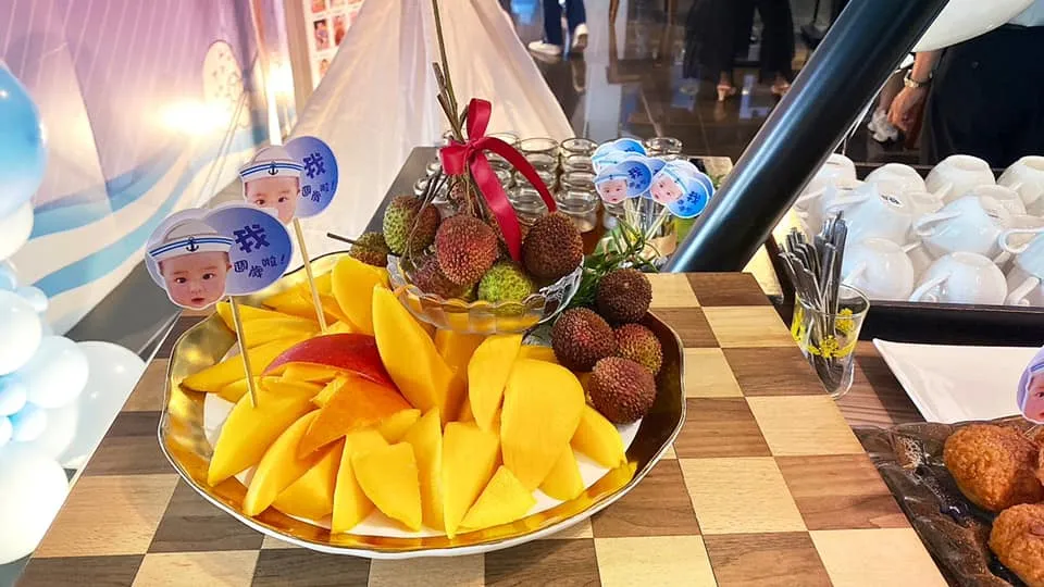 寶貝一歲生日抓周派對