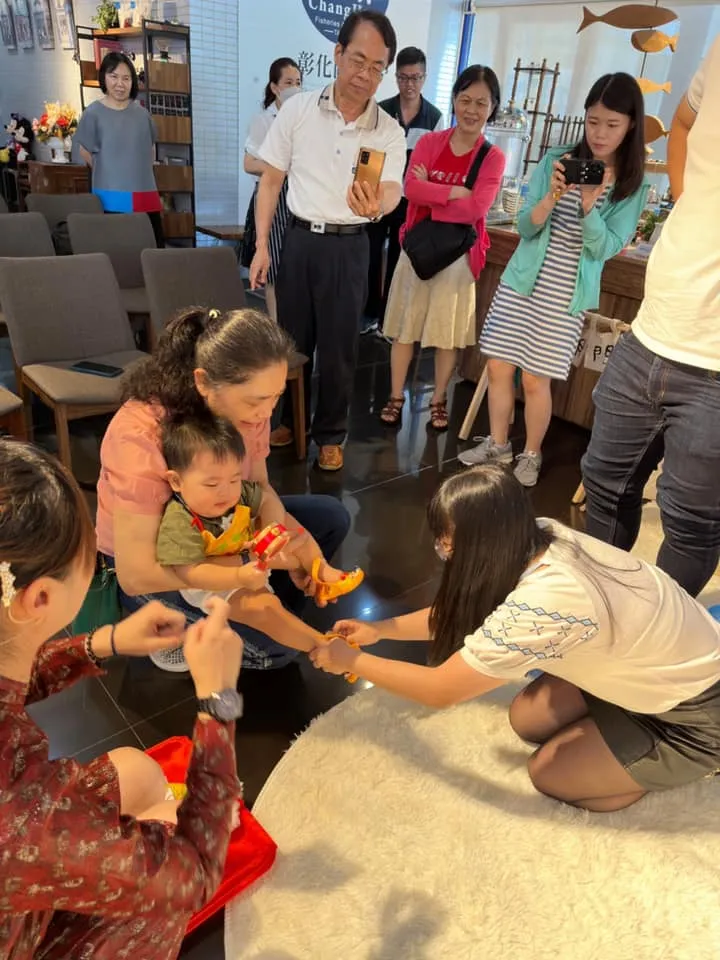 寶貝一歲生日抓周派對