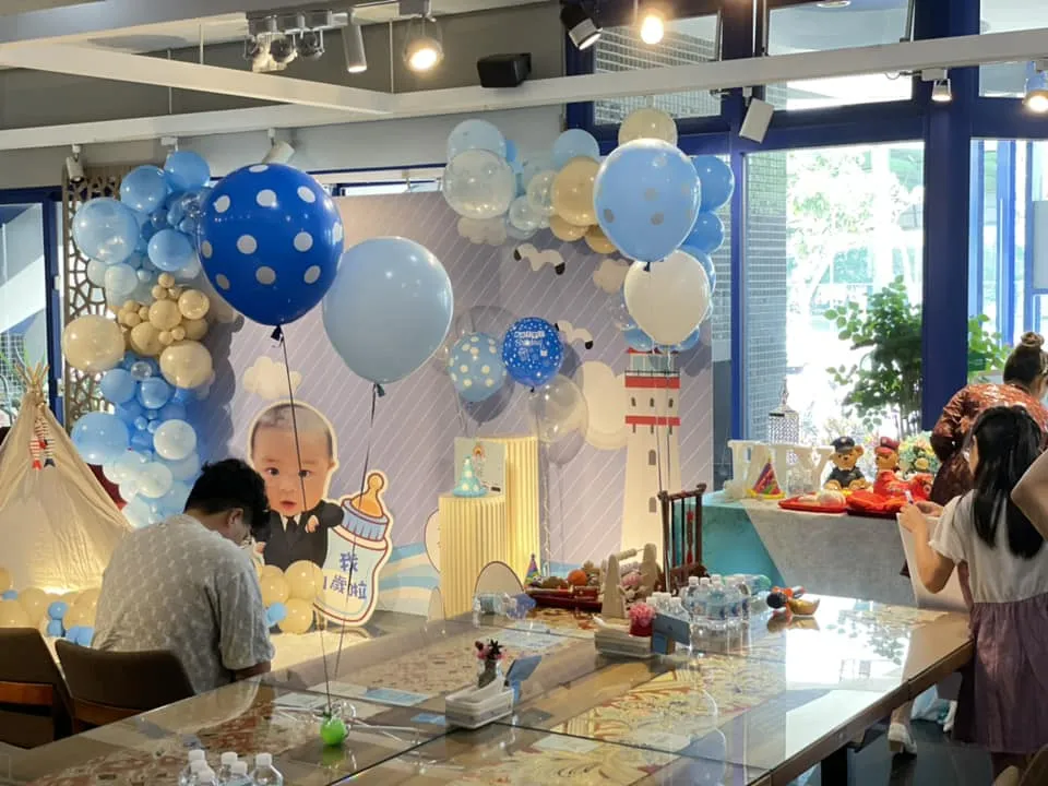 寶貝一歲生日抓周派對