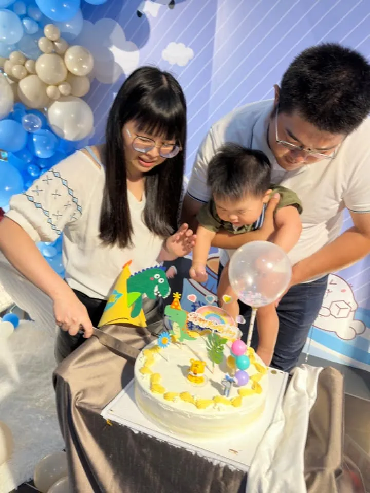 寶貝一歲生日抓周派對