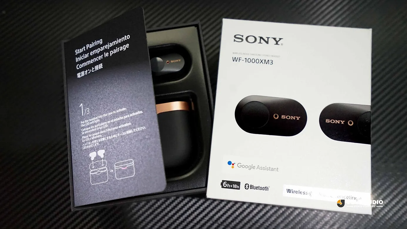 日本 -SONY WF-1000XM3 藍牙抗噪耳機