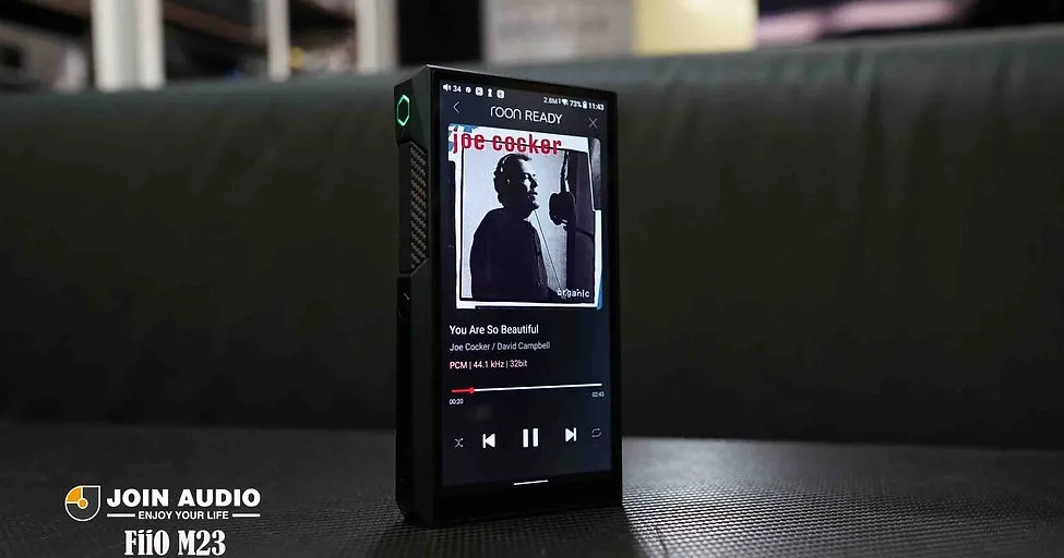 FiiO M23 (鋁合金藍) 高階無損隨身音樂播放器