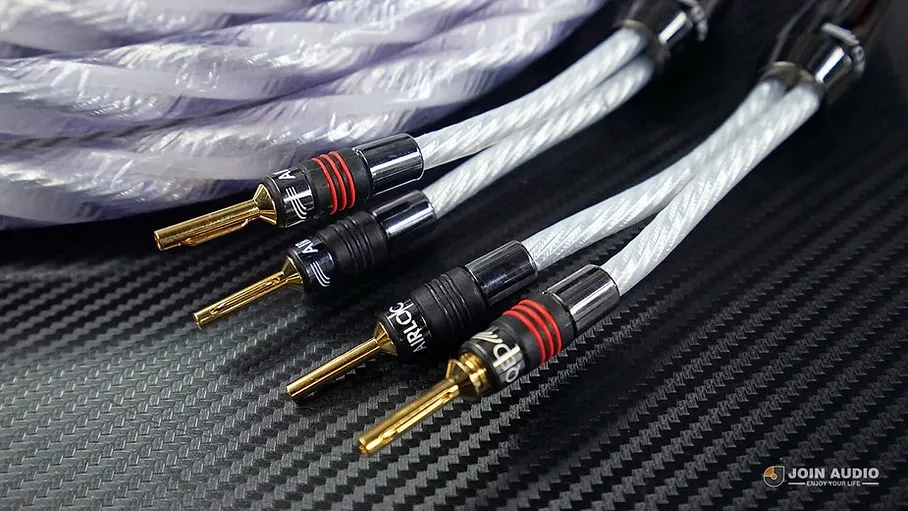 英國 QED Signature Genesis Silver Spiral 3m 香蕉插喇叭線