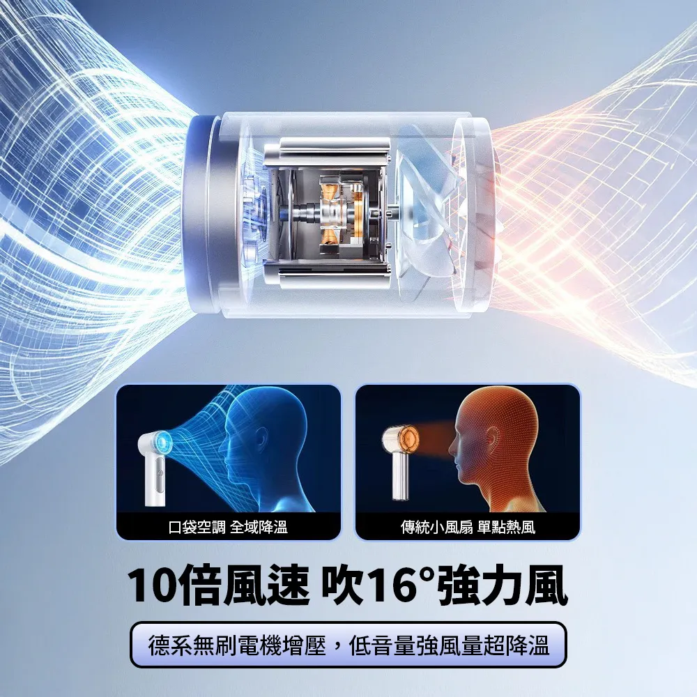 超迷你大風量手持風扇