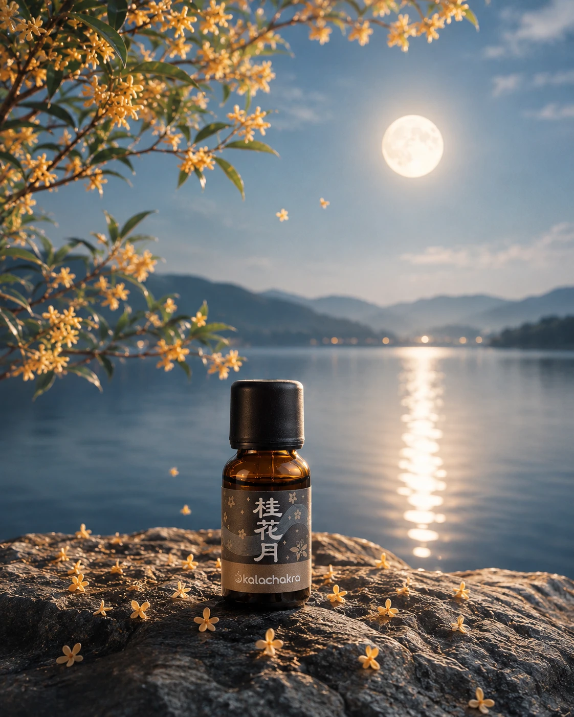 桂花月量脈能量精油
