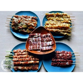 醬燒豬肉 烤肉串