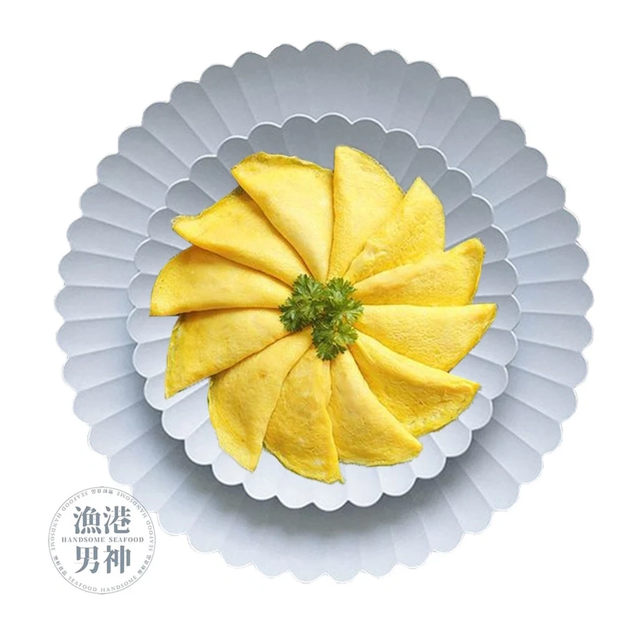 火鍋料-蛋餃 包/1KG(海霸)