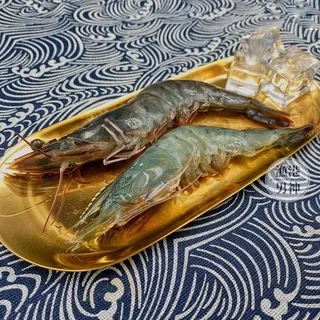 現撈生凍大白蝦