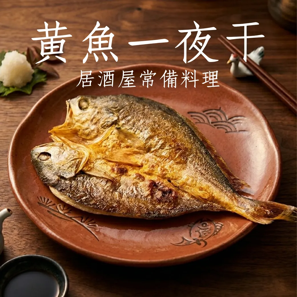 黃魚一夜干 居酒屋 燒烤 煎烤 薄鹽