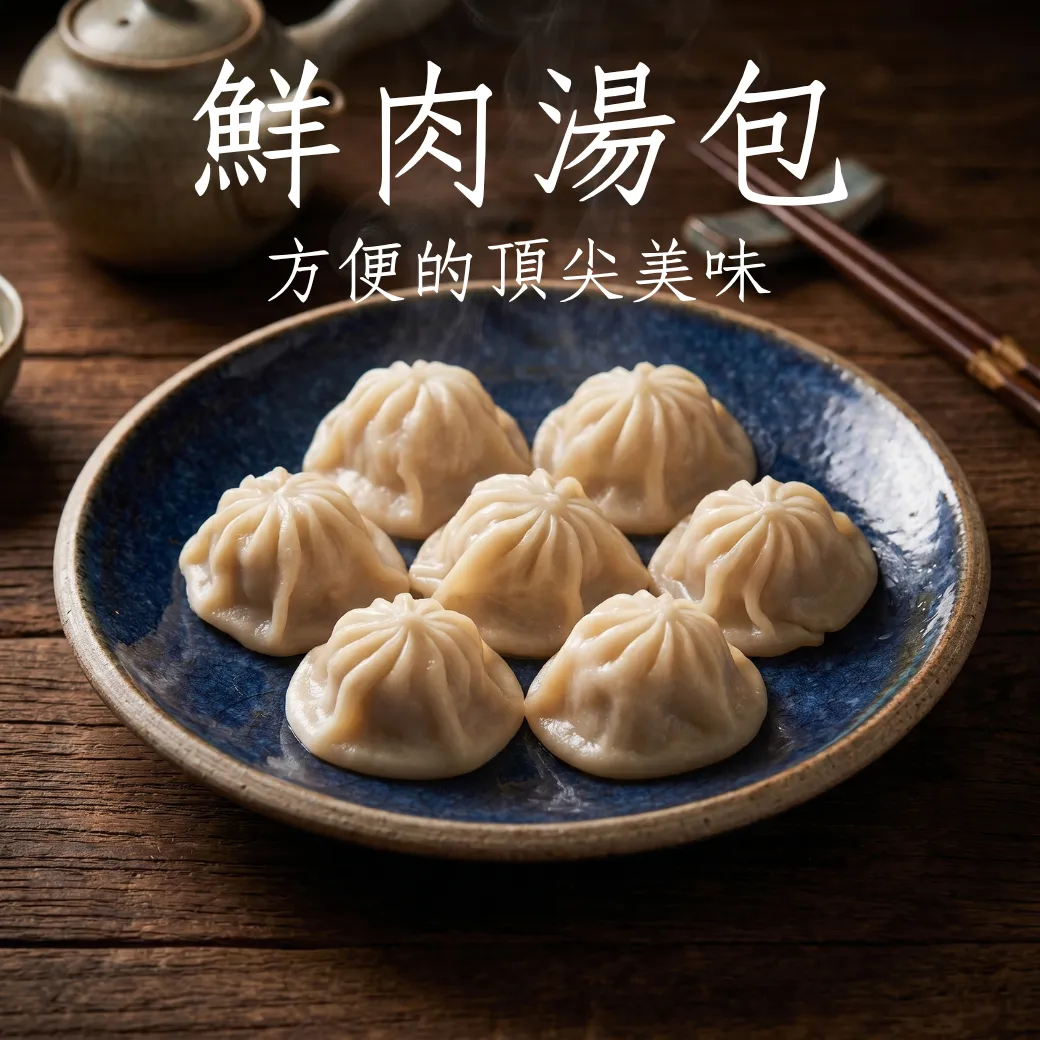 灌湯鮮肉湯包 每包560克 20粒裝 無敵方便