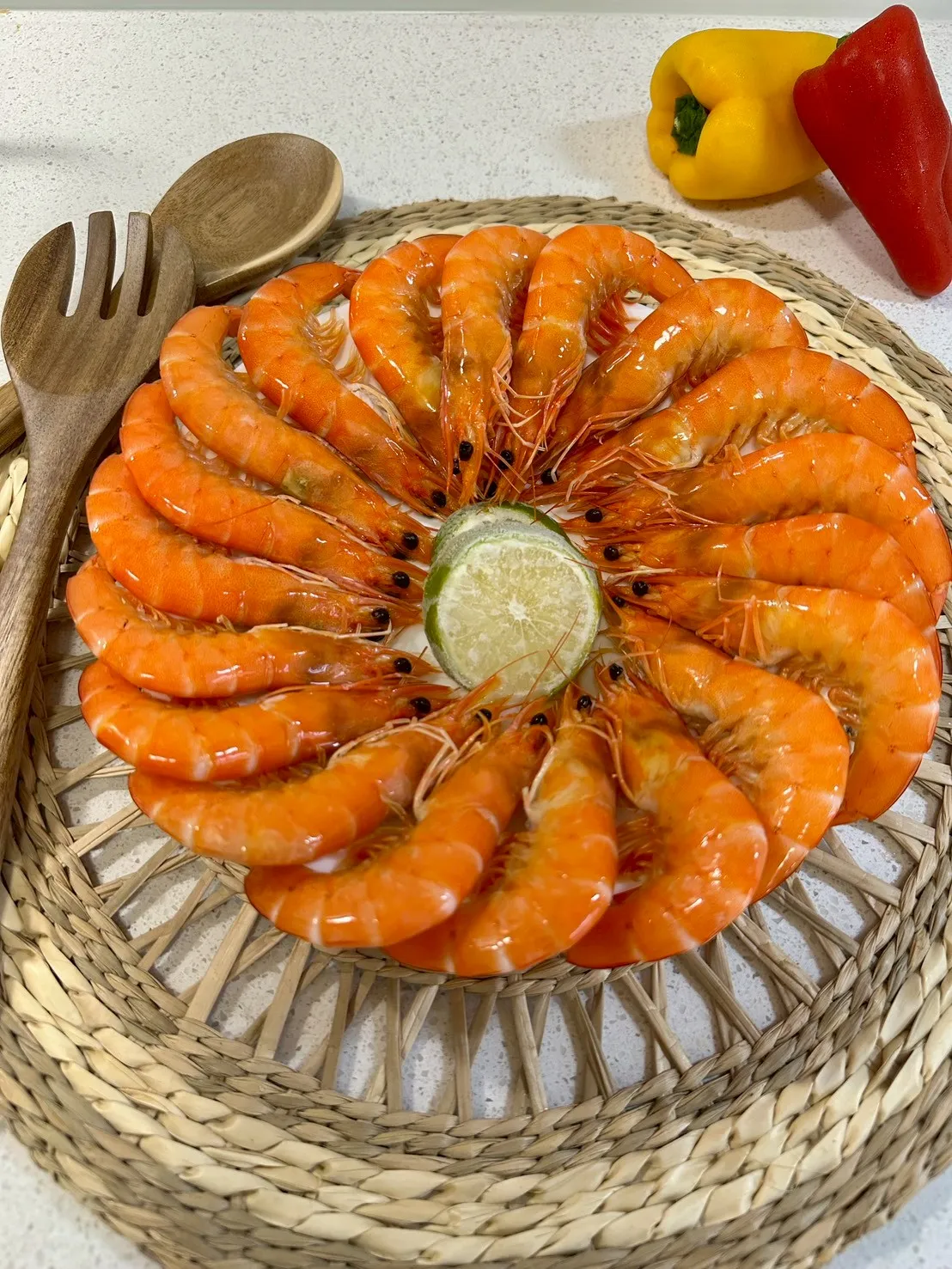 巨大特級 熟白蝦