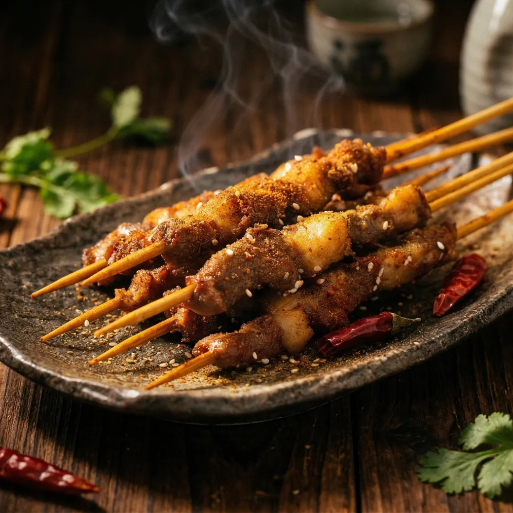 新疆羊肉串 燒烤 烤肉 烤肉串 居酒屋首選