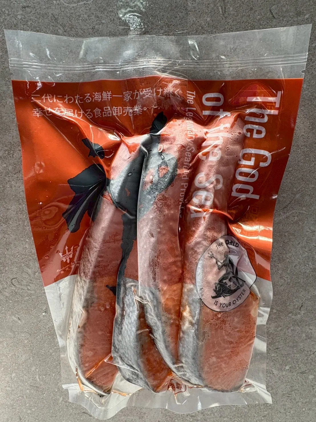 嚴選鮭魚半月切 
